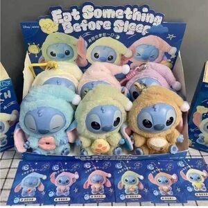 Disney Stitch Pizza Plush Toy Yellow